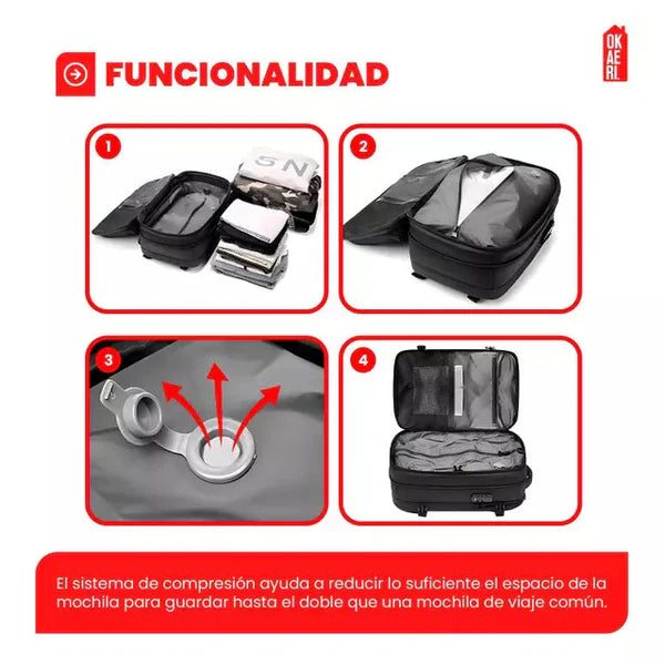 MOCHILA COMPACT + Regalo de Bomba de Vacío IC