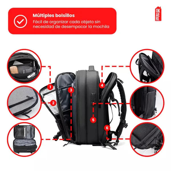 MOCHILA COMPACT + Regalo de Bomba de Vacío IC